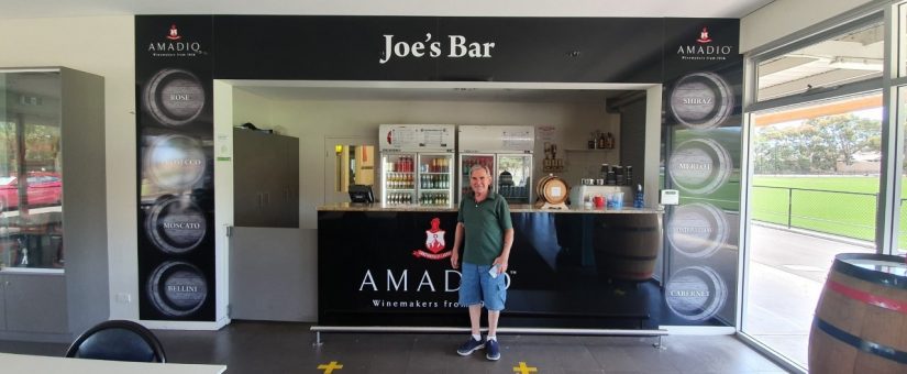 Joe’s Bar Upgrade with Amadio Wines